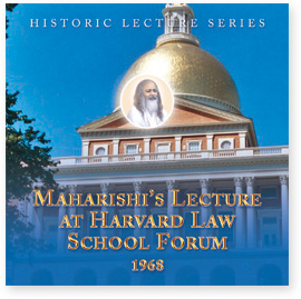 Maharishi’s Lecture at Harvard Law Forum - DVD